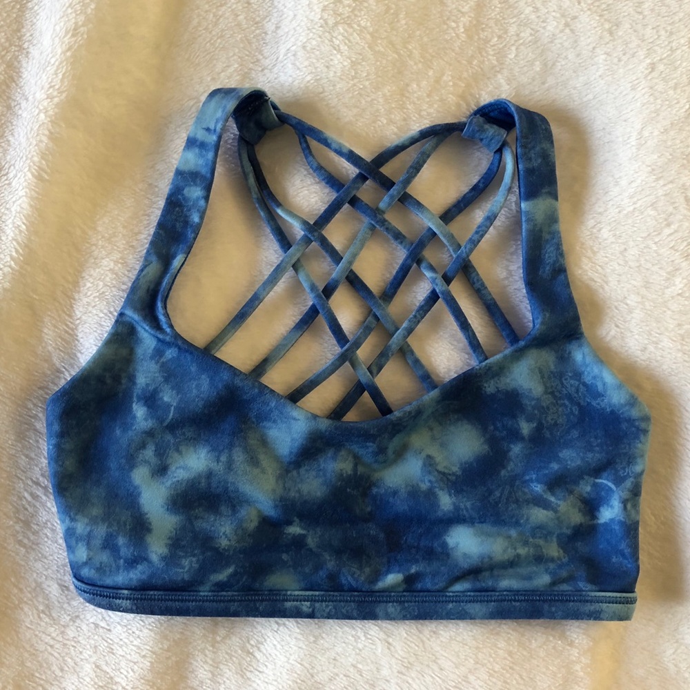 Free to be wild bra - blue